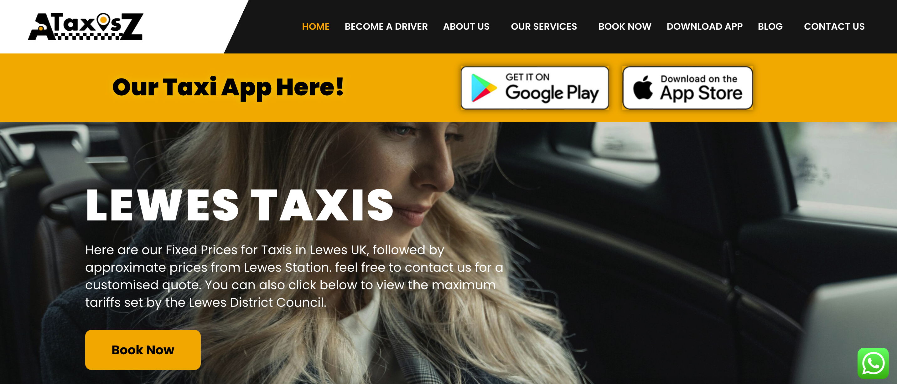 Lewes Taxi App Partner